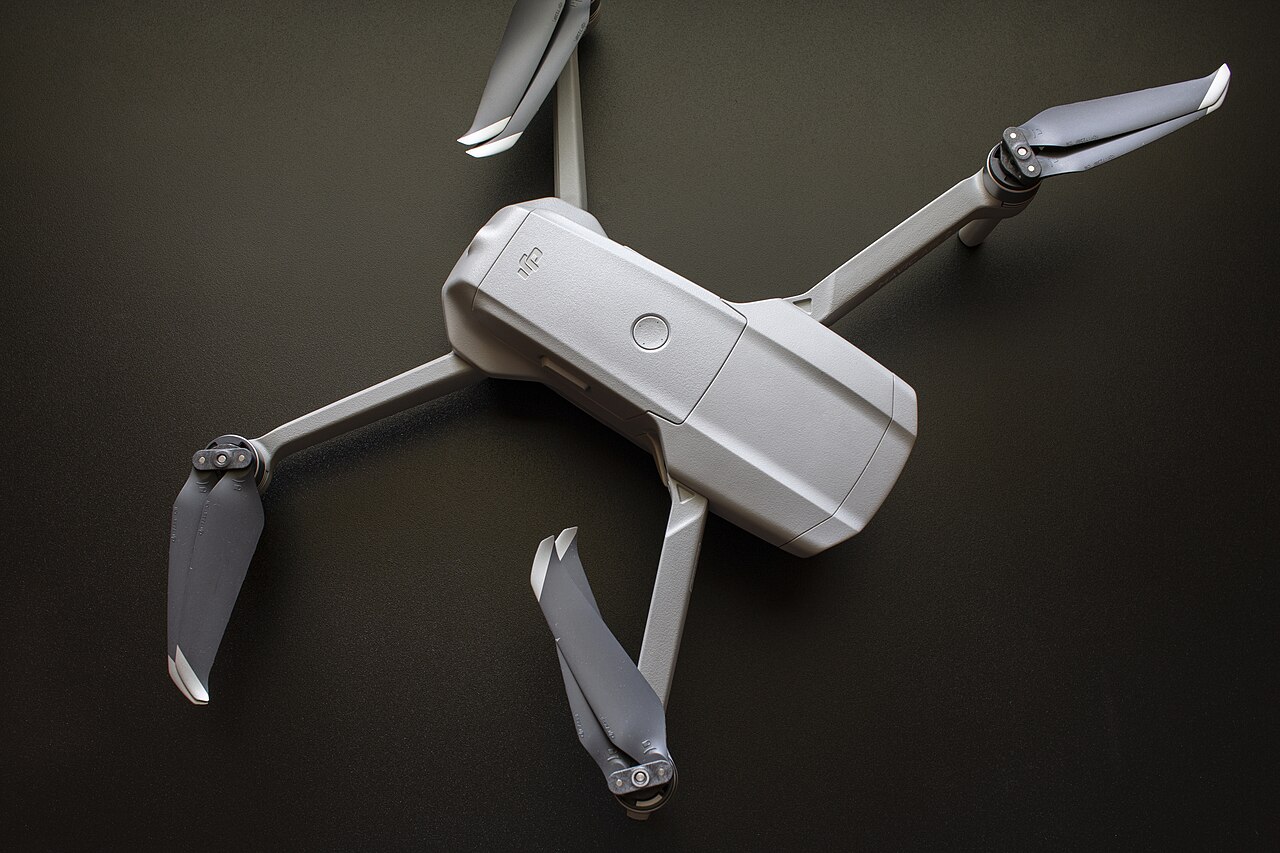 DJI Mavic Air 2 photographed from above